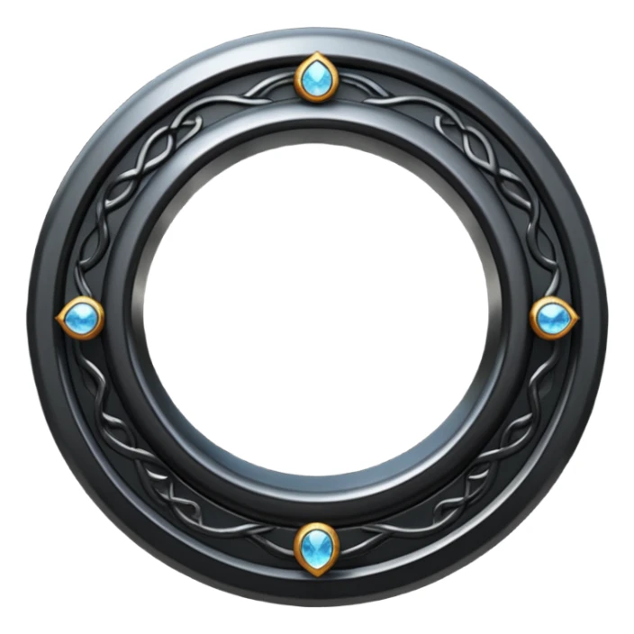 The rings of Sauron  sticker