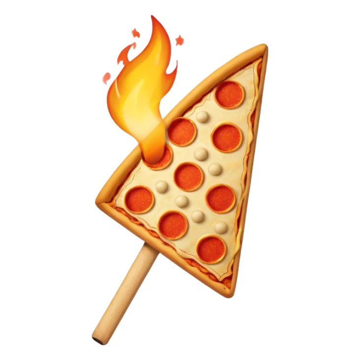 create an emoji that is inspired by the words food and match sticker