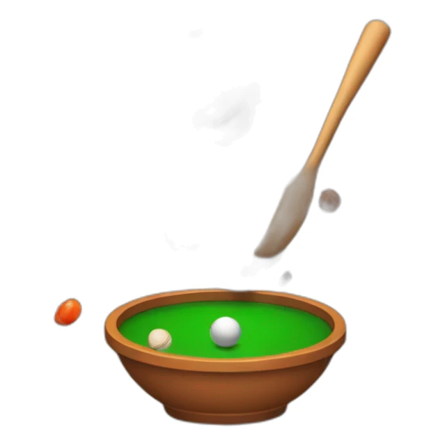 pot hitting game sticker