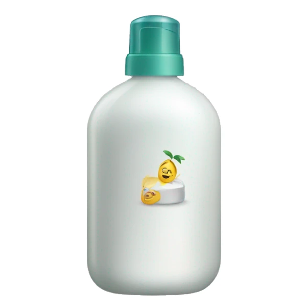 bottle of hair conditioner sticker
