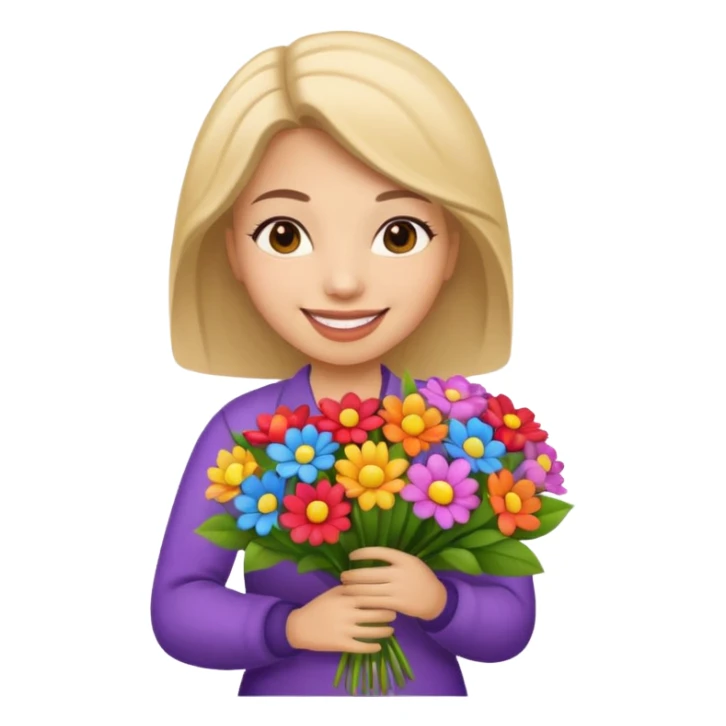 Street Flower Seller woman  sticker