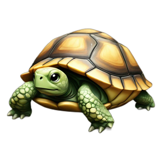 Chat écaille de tortue entrain de se coucher  sticker