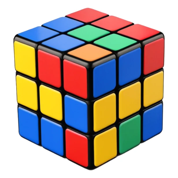 Rubiks cube sticker