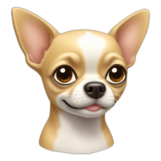 chihuahua moche de lulu sticker