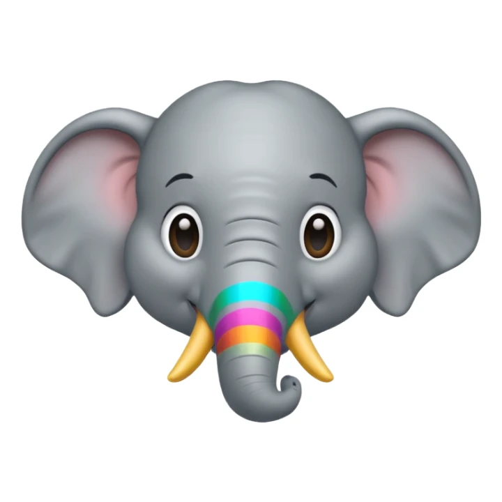 Gay elephant  sticker