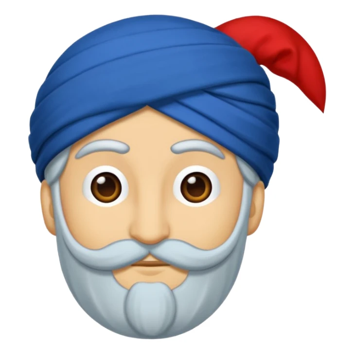 Yuvarlak bir mavi tik emojisi sticker