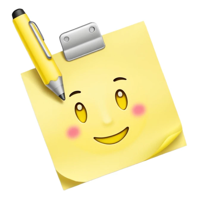 handwritten note emoji style "shine unapologetically" sticker