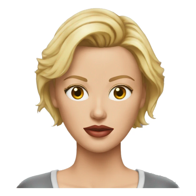 ultra realistic charlize theron wearing shirt sticker