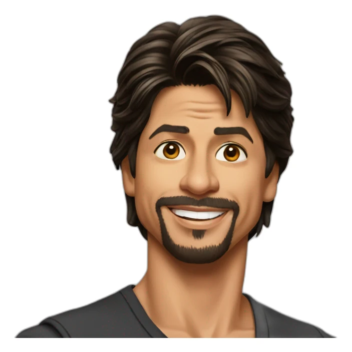Shah rukh khan sending love sticker