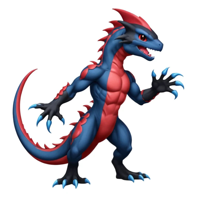 Venom-Stitch-Zekrom-Salandit-Sneasel-fusion, full body sticker