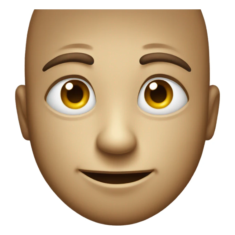 Smirk face emoji sticker