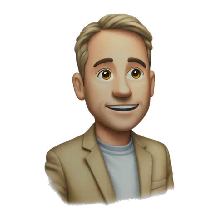 a color pencil drawing on a piece of paper sticker