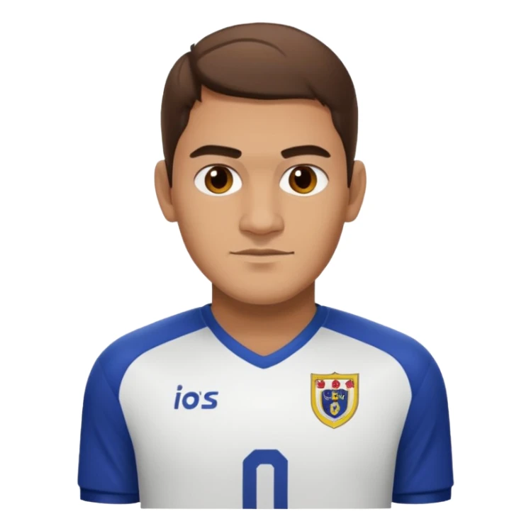 Casillas football player sticker