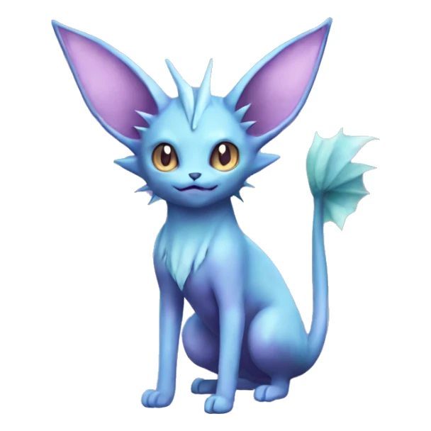 Espeon-Vaporeon full body sticker
