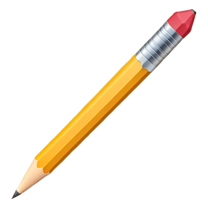 a pencil and ruler over a pattern, polished and modern look sticker