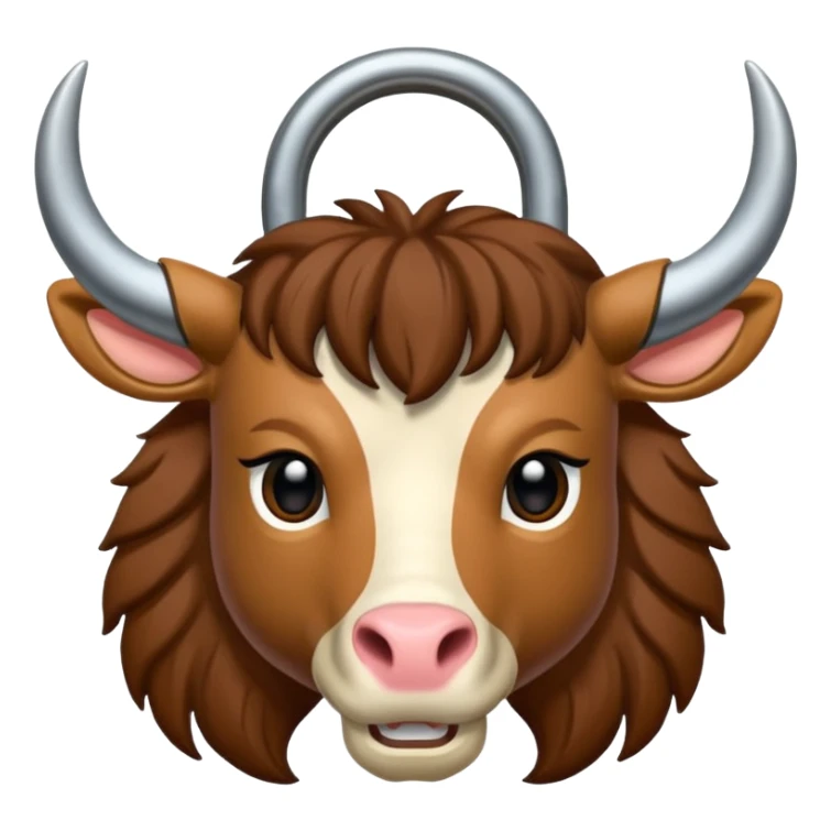 Una cabra macho con cadenas adiamantadas  sticker