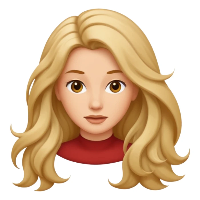 have more flow in the front of the hair sticker