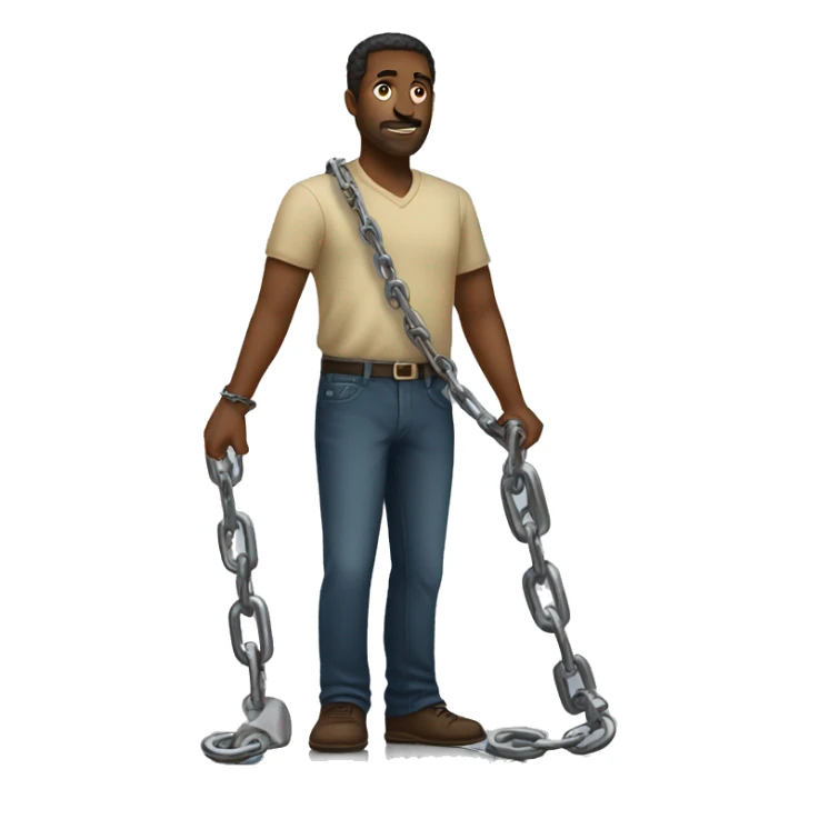 Husband ball and chain sticker