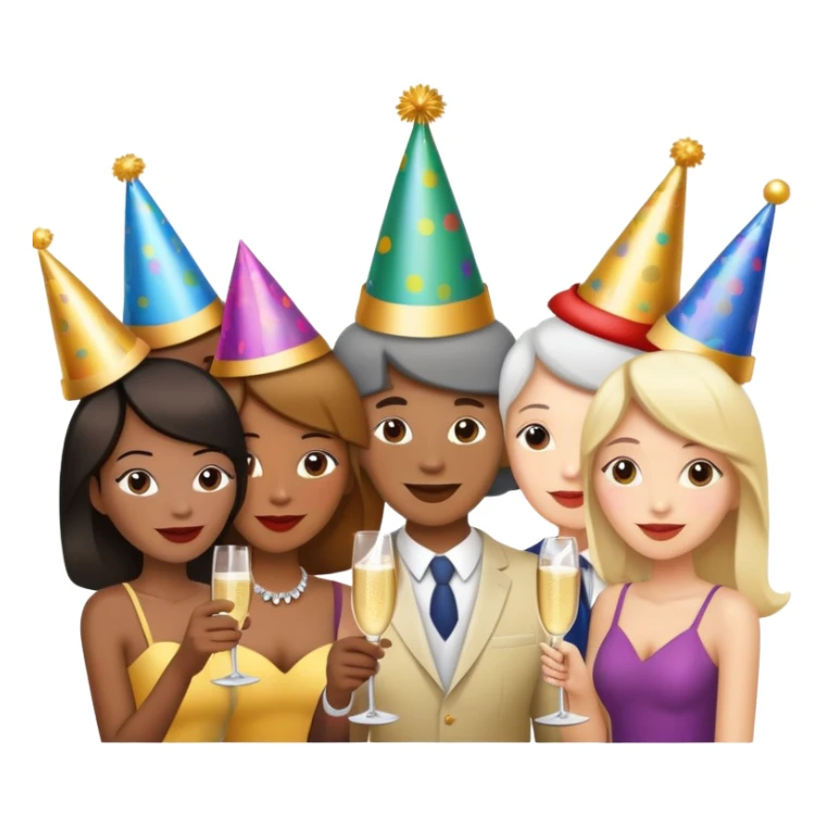 It’s a celebration! Hands up jumping for joy! Whooo that’s what I’m talking about  sticker