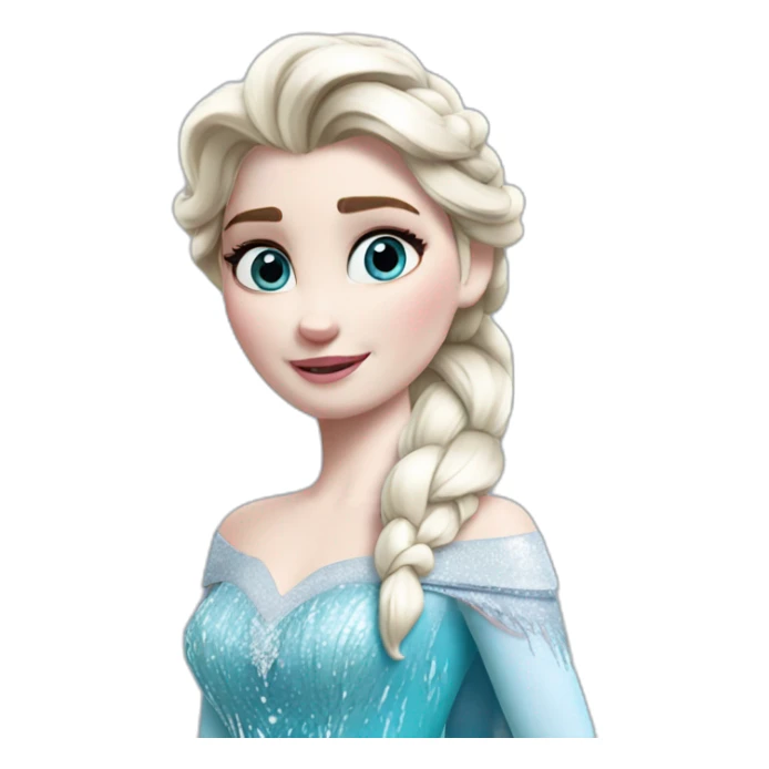 Elsa Frozen sticker