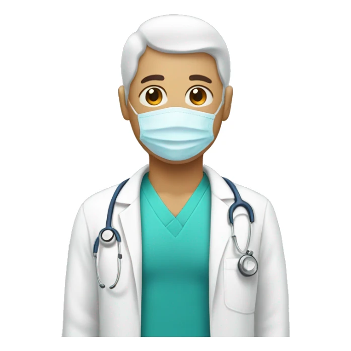 Someone in a hospital  sticker