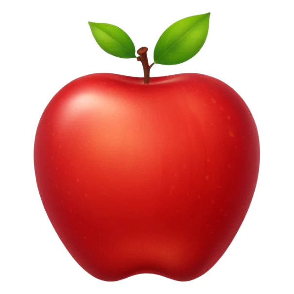 matching letter A and picture of apple sticker