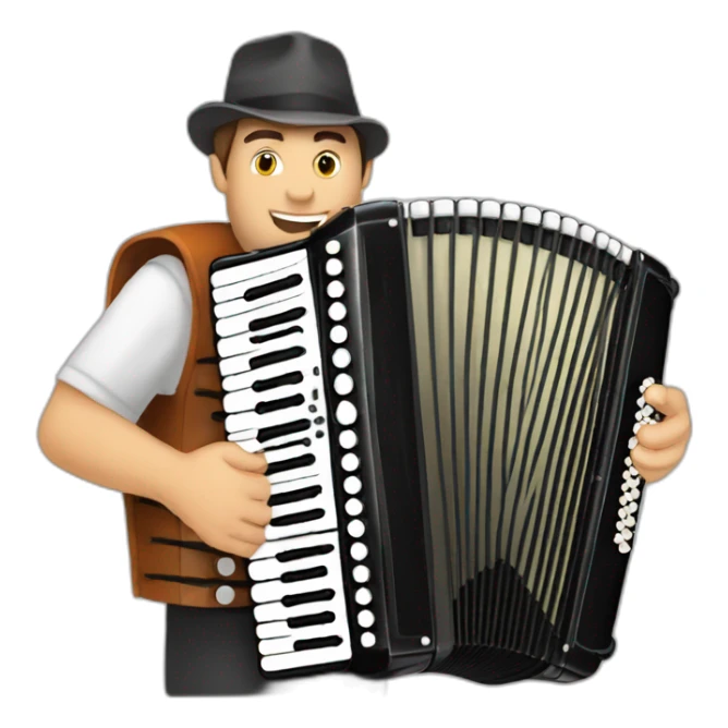 Erlandskian Terminian Accordion Instrument sticker