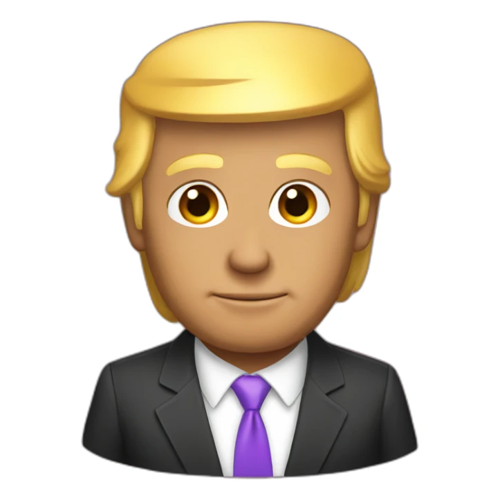 Gay Donald Trump sticker