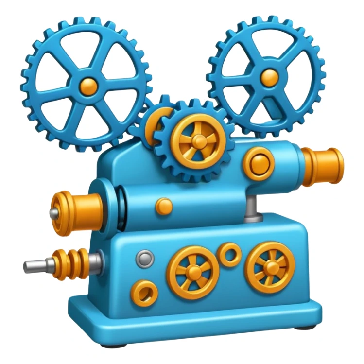 Generate an emoji whish shows Brain Factory Wonder Workshop. Which is in a nice cartoon style sticker
