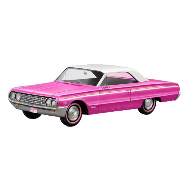 Barbie’s 1963 Oldsmobile Jetfire   sticker