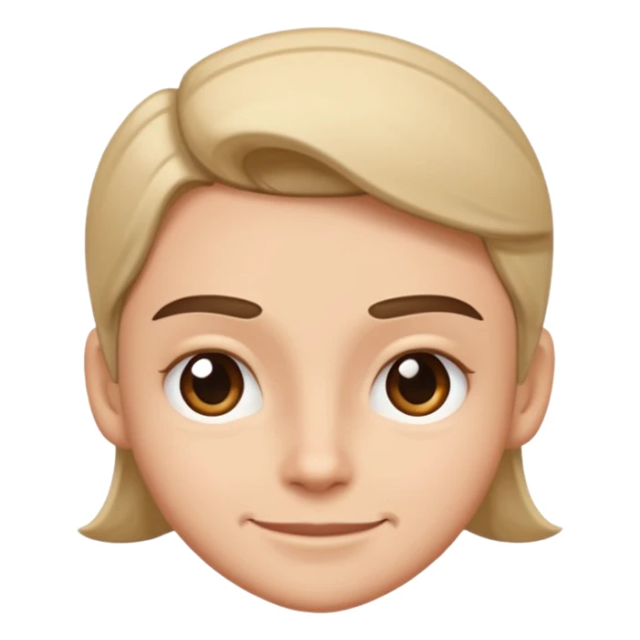 Make her cooler, more expressive raised brow + smirk sticker