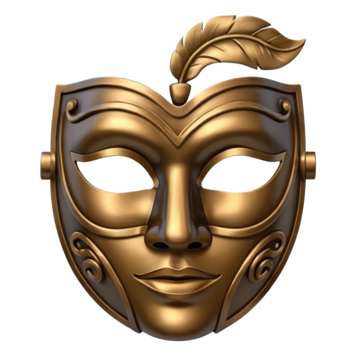 Musician mask sticker