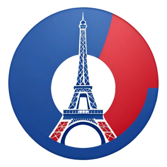 create a PSG Club logo emoji sticker