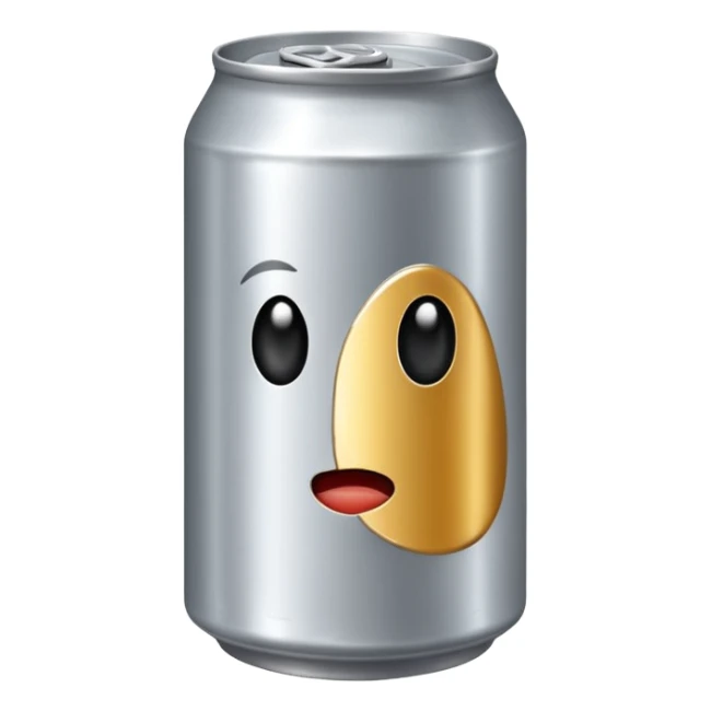 Un fut métallique de bière sticker