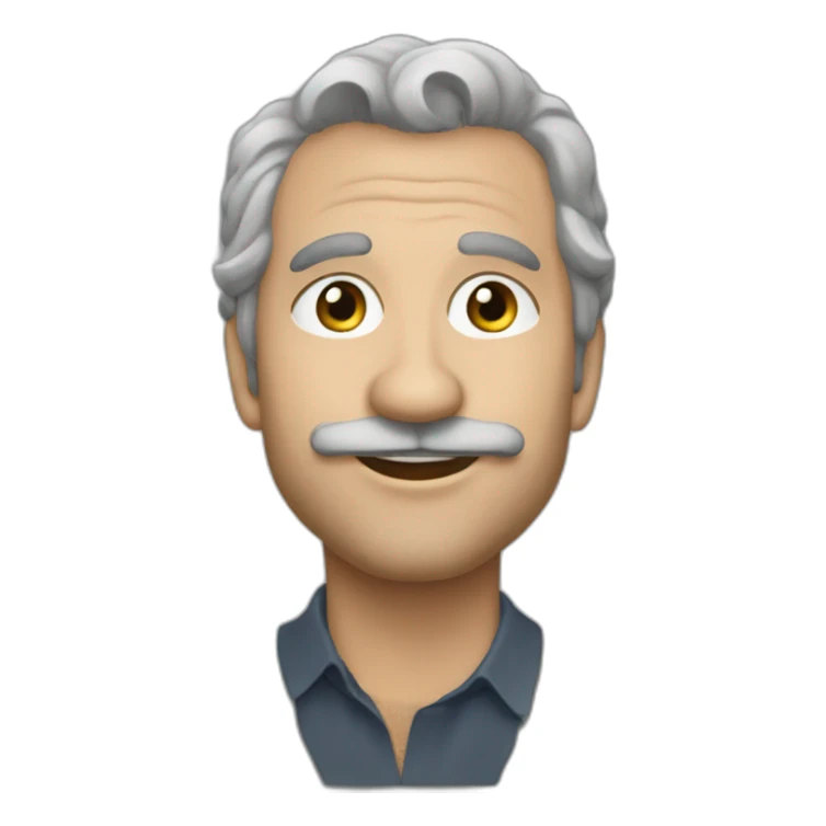 gilbert montagné the french singer sticker