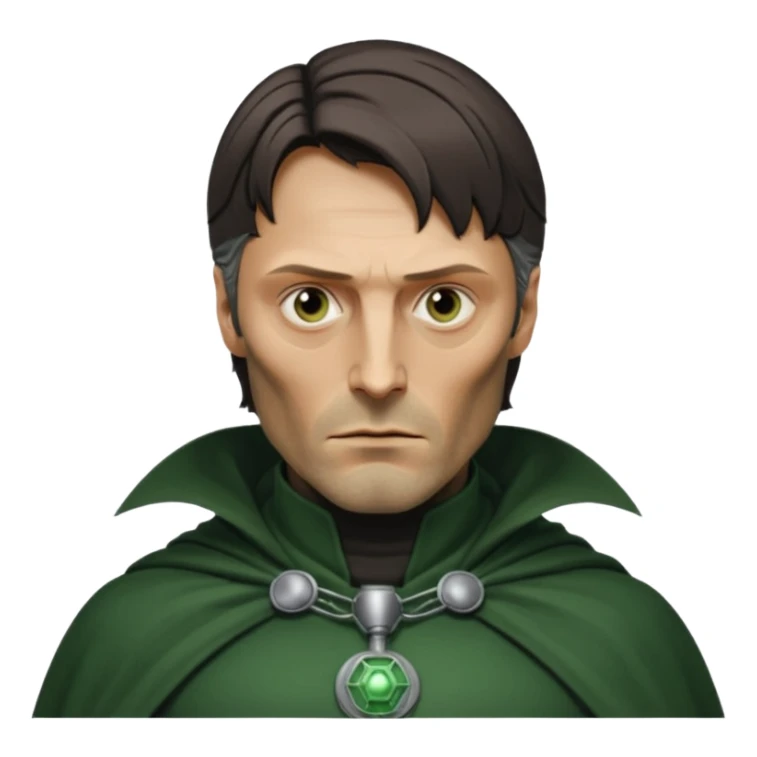 Mads Mikkelsen as Doctor Victor von Doom No mask sticker