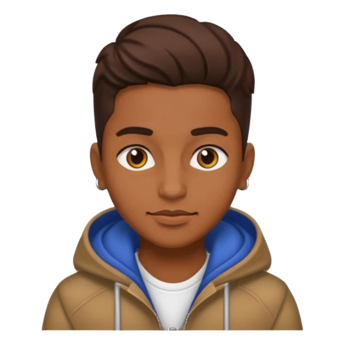 Un persona morena con un estilo calle sticker