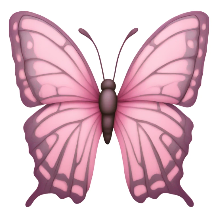 Mariposa pink light  sticker