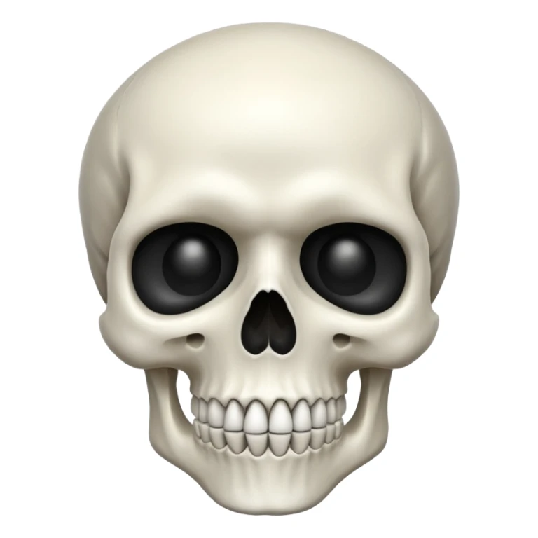 Skull emoji sticker