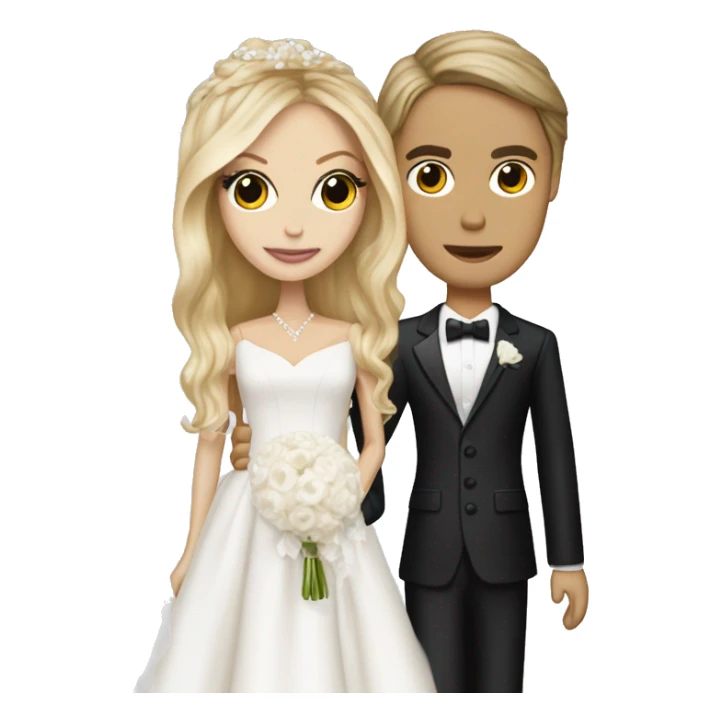 rachel zoe with a wedding cade sticker