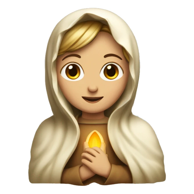 The Virgin continues to hold the omophorion sticker