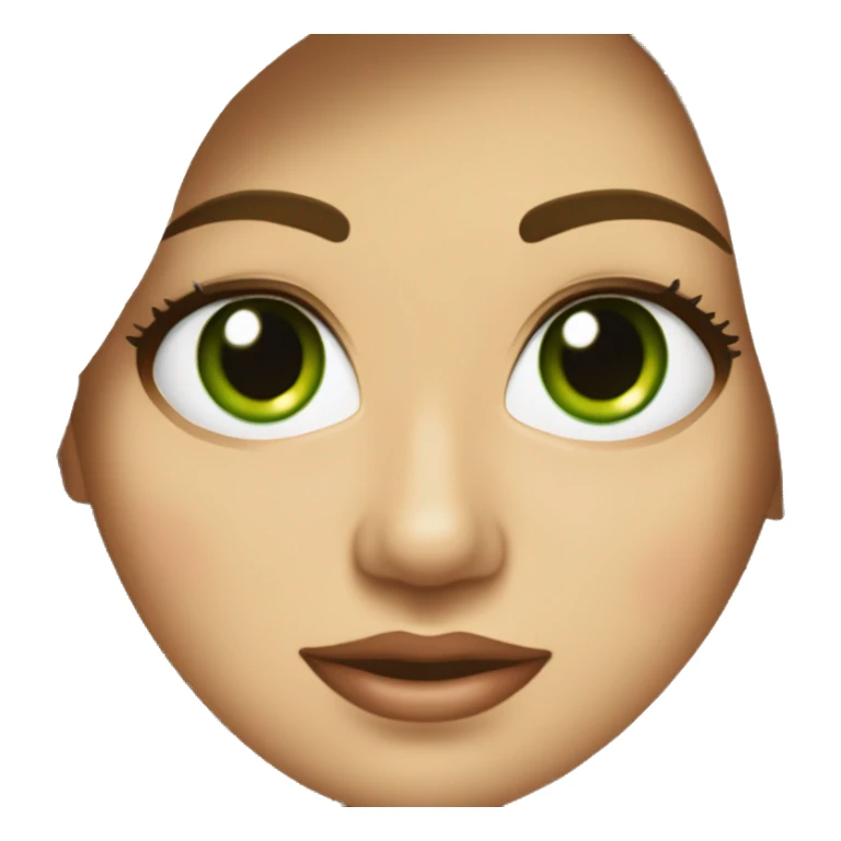 señorita rubiay  con ojos verdes de piel clara ,cansada sticker