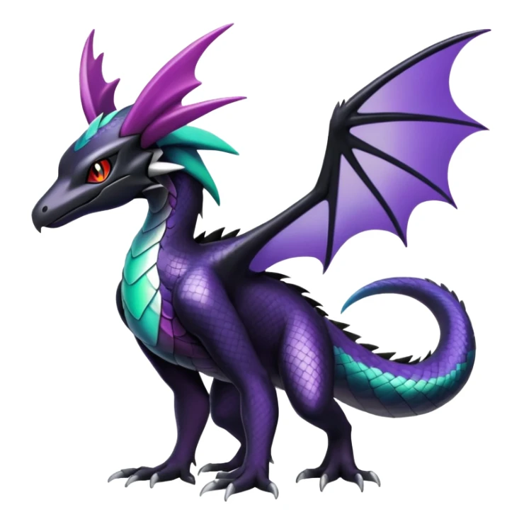 Silvally-Noivern-Salandit-hybrid (full body) sticker
