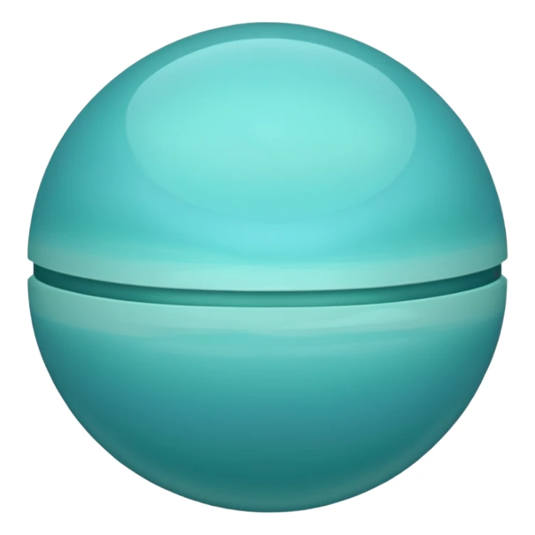 planet uranus emoji which is copayable with rings like saturn but vertical 90 you know right sticker