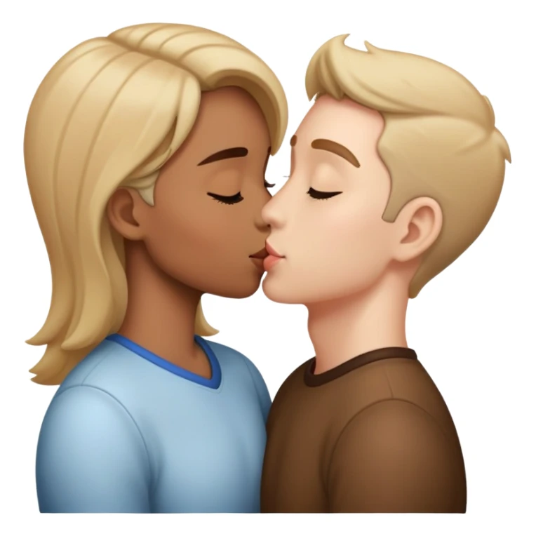 Someone kissing my friend  sticker