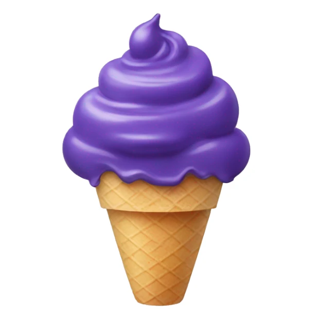 Blueberry frozen yogurt sticker