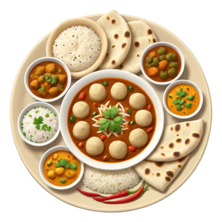 ios 18 aesthetic indian food sticker