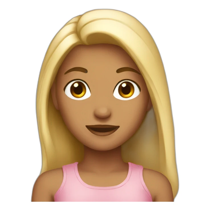 Dar feminine girl sticker