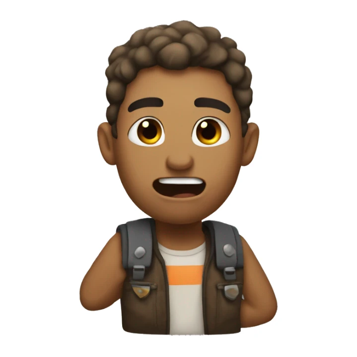 Me being like a rock telling you to bring it sticker