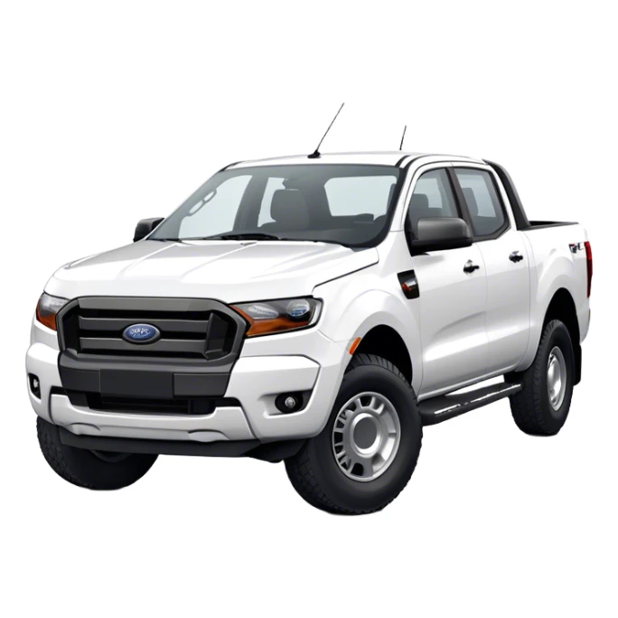 Ford Ranger - Ford (Model Year: 2024) (Iconic colour: White) sticker